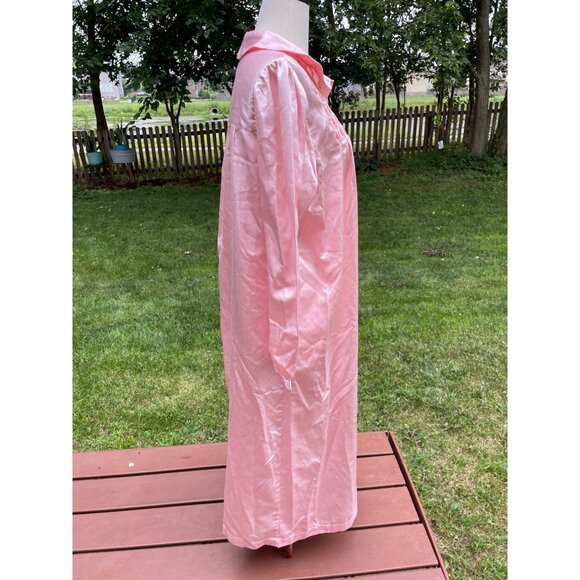 Amanda Stewart Intimates Pink Nightgown Size L Women Polyester & Cotton Vintage - Picture 8 of 8